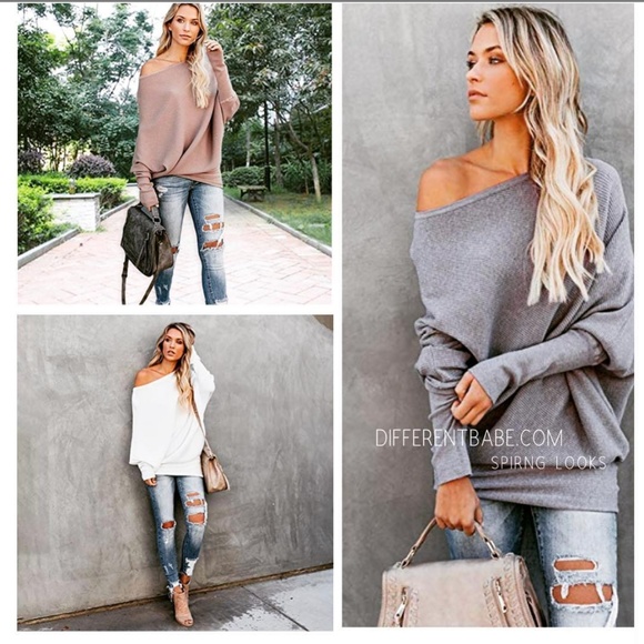 Tops - New! Women's Loose Sweater Size S-L